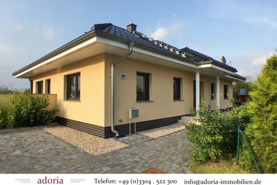Komfortables Einfamilienhaus auf großem Grundstück m. Feldblick im schönen nördl. Berl. Umland