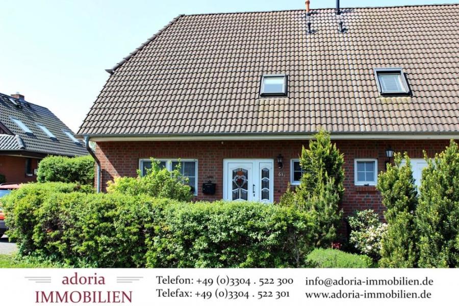 Gemütliche Doppelhaushälfte mit Garten und Keller in Velten Grün