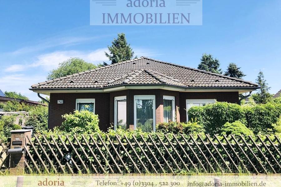 WOHNEN AUF EINER EBENE - EFH in ausgezeichneter Nähe zur Hauptstadt * Bungalow *