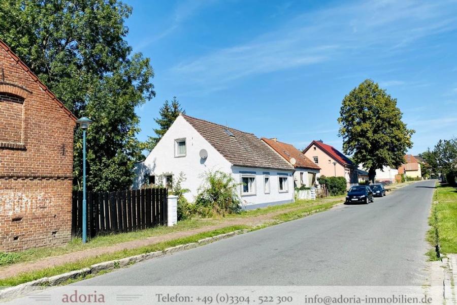 Sanierungsobjekt - mit Nebengebäude und großem Grundstück und Feldblick - Schwante